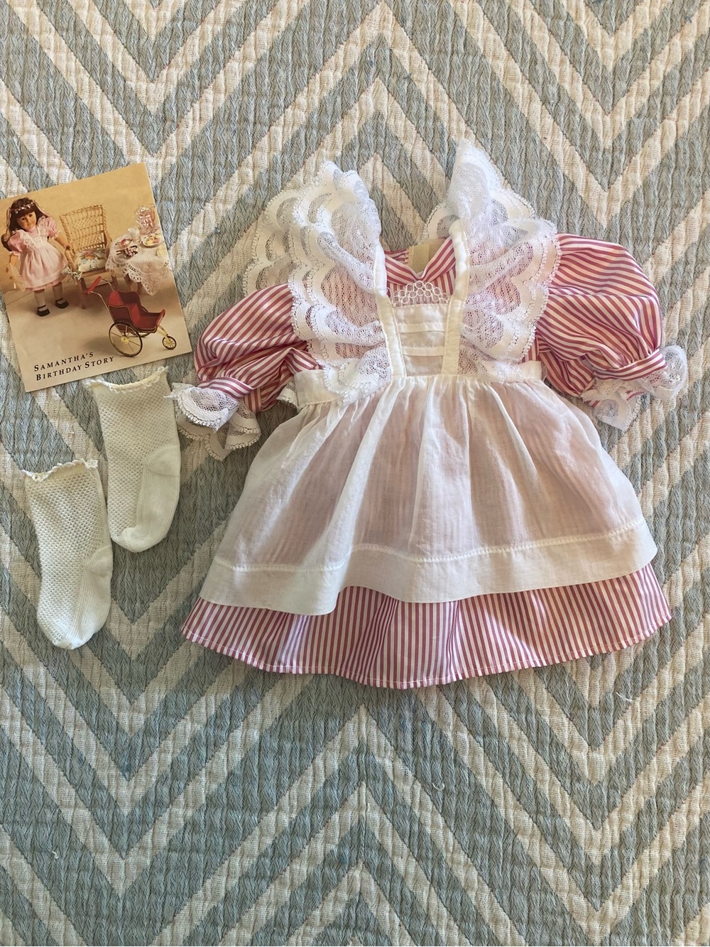 Pleasant Company American Girl Birthday Dress